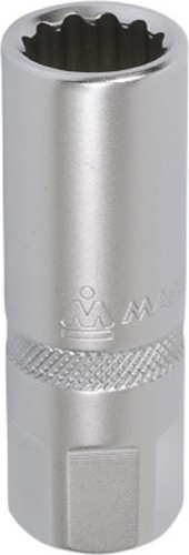 Головка свечная МАСТАК 002-42016 двенадцатигранная 1/2", 16 мм