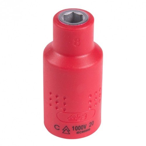 Головка торцевая диэлектрическая KING TONY 6-гранная 1/2", 8 мм 4335VE08M - изображение 2