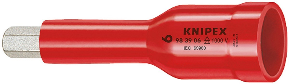 Головка торцевая диэлектрическая KNIPEX KN-983908 VDE 3/8"