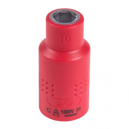 Головка торцевая диэлектрическая KING TONY 6-гранная 1/2", 10 мм 4335VE10M - изображение 2