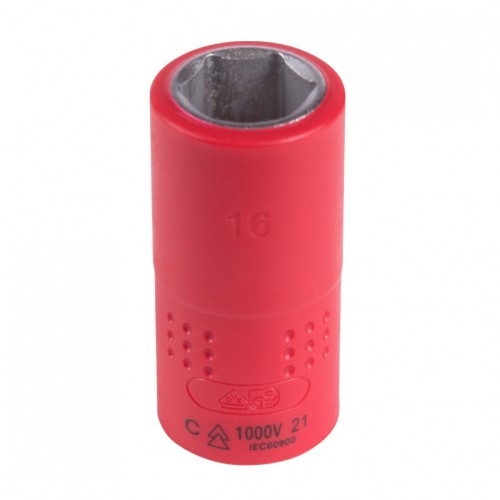 Головка торцевая диэлектрическая KING TONY 6-гранная 1/2", 16 мм 4335VE16M - изображение 2