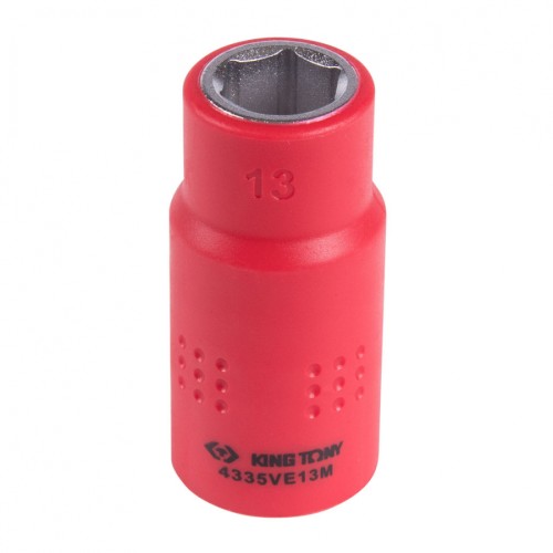 Головка торцевая диэлектрическая KING TONY 6-гранная 1/2", 13 мм 4335VE13M