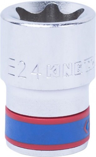 Головка торцевая Е-Стандарт KING TONY E24 1/2", 437524M 437524M