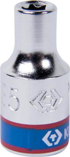 Головка торцевая Е-Стандарт KING TONY Е5 1/4", 237505M 237505M