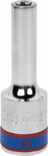 Головка торцевая Е-Стандарт KING TONY 427510M torx 1/2", e10, l=77 мм