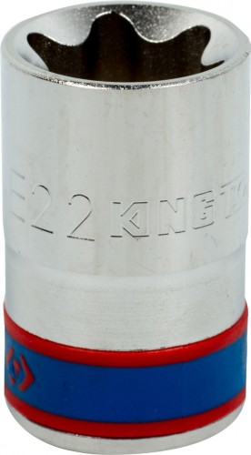 Головка торцевая Е-Стандарт KING TONY E22 1/2", 437522M 437522M