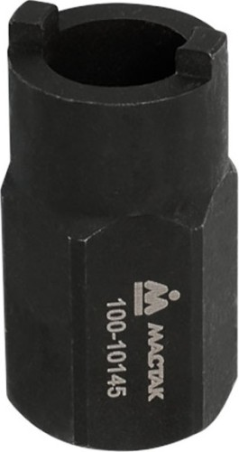 Головка торцевая с цапфами  МАСТАК 100-10145 для гаек амортизаторных стоек VAG, 22 мм