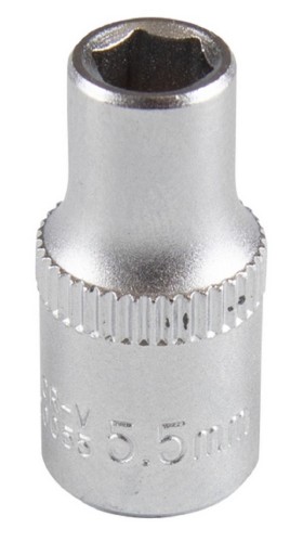 Головка торцевая шестигранная AFFIX AF00020055 стандартная 1/4", 5,5 мм