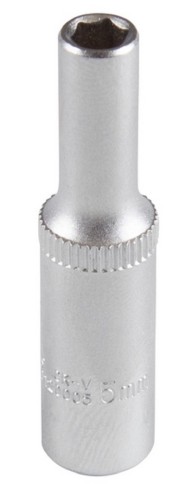 Головка торцевая шестигранная AFFIX AF00120005 глубокая 1/4", 5 мм