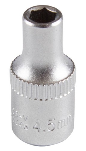 Головка торцевая шестигранная AFFIX AF00020045 стандартная 1/4", 4,5 мм
