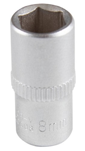 Головка торцевая шестигранная AFFIX AF00020008 стандартная 1/4", 8 мм