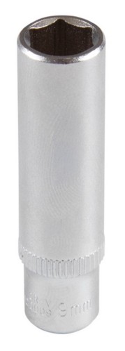 Головка торцевая шестигранная AFFIX AF00120009 глубокая 1/4", 9 мм