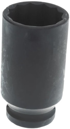 Головка торцевая ударная 12-ти гранная AV Steel AV-721132  1/2", удлиненная, 32 мм - изображение 3