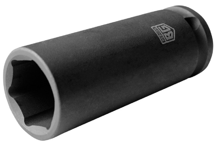 Головка торцевая ударная глубокая 6-ти гранная BERGER BG2143 1/2" 22мм