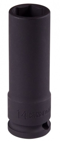 Головка торцевая ударная глубокая KING TONY 6-гранная 3/8", 14 мм 343514M