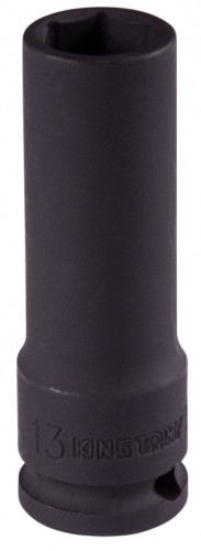 Головка торцевая ударная глубокая KING TONY 6-гранная 3/8", 13 мм 343513M