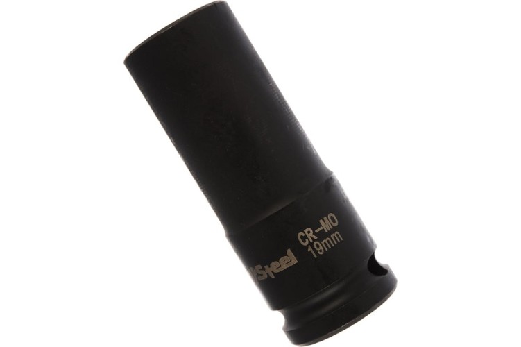 Головка торцевая ударная глубокая 6-ти гранная AV Steel AV-720119  1/2", 19 мм - изображение 2