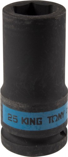 Головка торцевая ударная глубокая шестигранная 3/4 KING TONY 643525M 25 мм