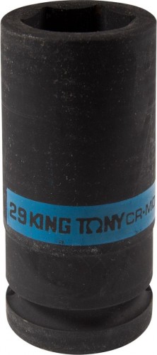 Головка торцевая ударная глубокая шестигранная 3/4 KING TONY 643529M 29 мм