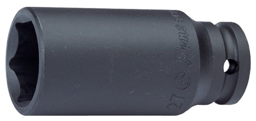 Головка торцевая ударная глубокая 6-ти гранная HANS 84300M19 1/2 19 мм