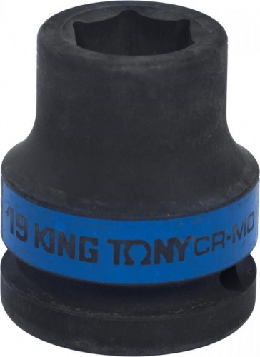 Головка торцевая ударная KING TONY 6-гранная 3/4", 18 мм 653518M