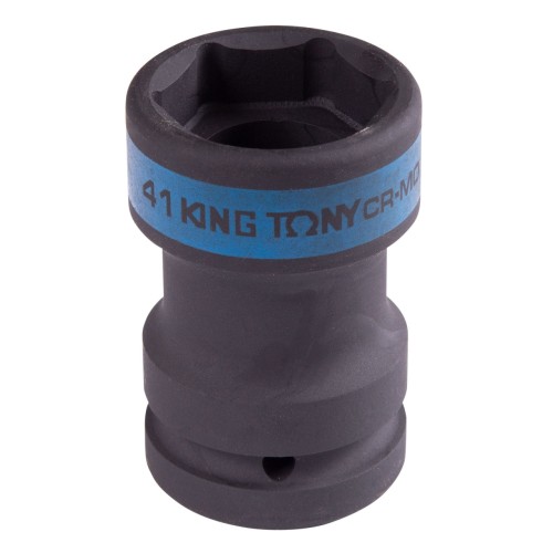 Головка торцевая ударная KING TONY 1" Square 19 мм 41 мм, футорочная 85451941M