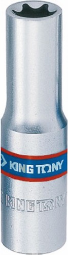 Головка торцевая удлиненная Е-Стандарт KING TONY Е10 3/8", 327510М 327510M