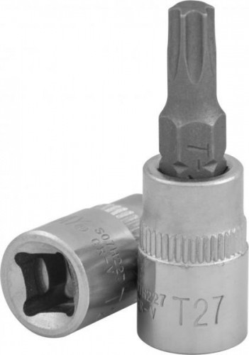 Головка TORX JONNESWAY S07H427 Насадка торцевая 1/2"DR с T27, 55 мм 047764
