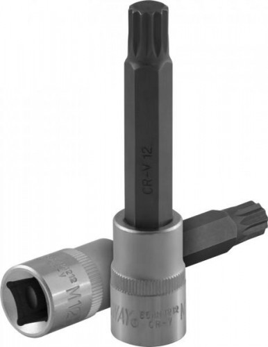 Головка TORX JONNESWAY S64H4212 Торцевая насадка 1/2"DR с вставкой-битой SPLINE, M 049466