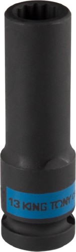 Головка ударная 12-ти гранная 1/2" KING TONY 443013M глубокая 13 мм