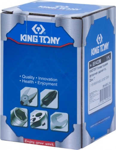 Головка ударная четырехгранная 1"  KING TONY 851422М 22 мм 851422M - изображение 3