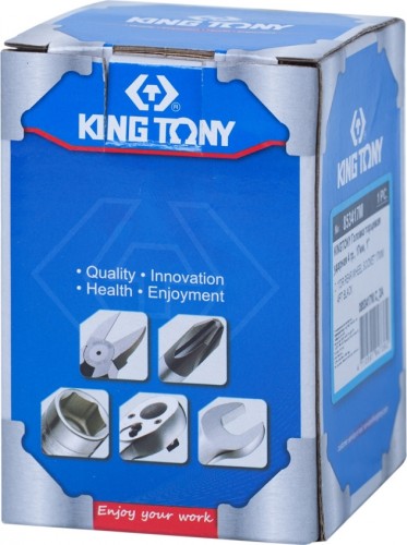 Головка ударная четырехгранная 1"  KING TONY 853417M футорочная, 17 мм, глубокая - изображение 3