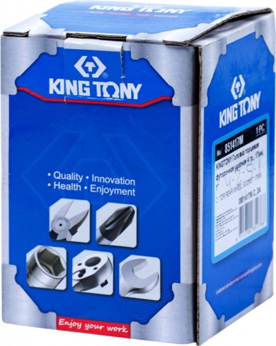 Головка ударная четырехгранная 1"  KING TONY 851417М 17 мм 851417M - изображение 3