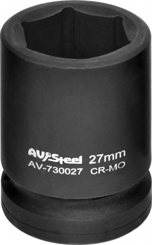 Головка ударная шестигранная 3/4" AV Steel AV-730027 27 мм