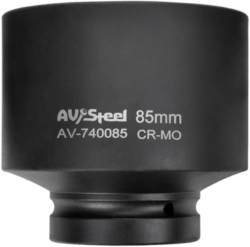 Головка ударная торцевая 6-гранная AV Steel AV-740085  1" 85 мм - изображение 2