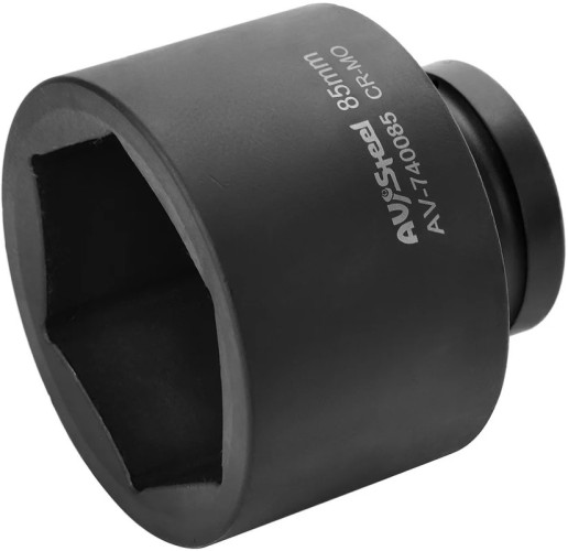 Головка ударная торцевая 6-гранная AV Steel AV-740085  1" 85 мм - изображение 4