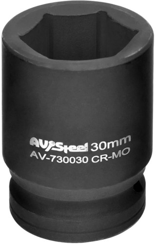 Головка ударная торцевая 6-гранная AV Steel AV-730030  3/4", 30 мм