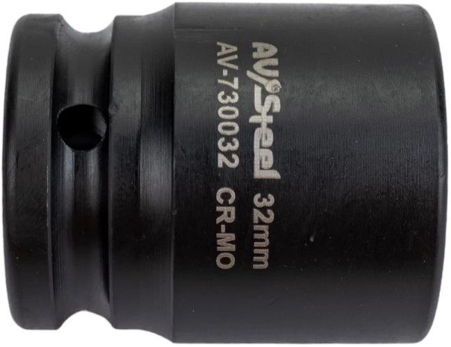 Головка ударная торцевая 6-гранная AV Steel AV-730032  3/4", 32 мм