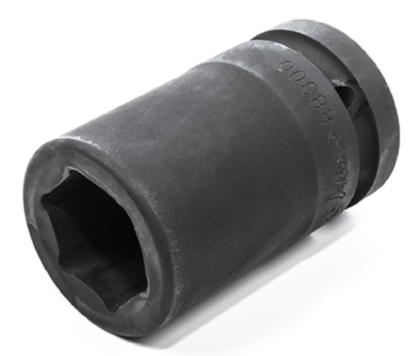 Головка ударная торцевая глубокая 6-ти гранная HANS 88300M033 1" 33 мм - изображение 3