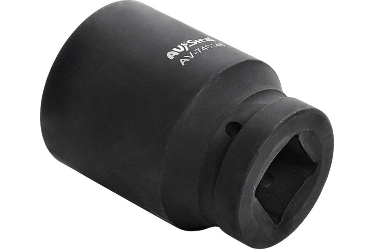 Головка ударная торцевая глубокая 6-ти гранная AV Steel AV-740146  1", 46 мм - изображение 2