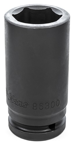 Головка ударная торцевая глубокая шестигранная HANS 86300M30 3/4 30 мм