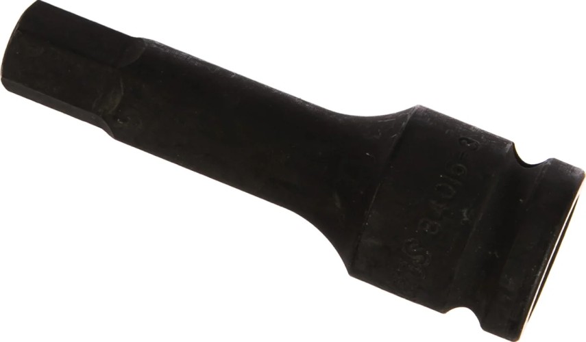 Головка ударная торцевая HEX 1/2" HANS 84016-3M12 длинная бита 12 мм - изображение 2