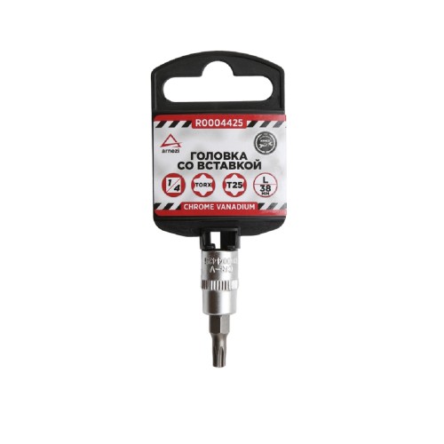 Головки TORX ARNEZI R0004425 1/4" со вставкой T25 L=38