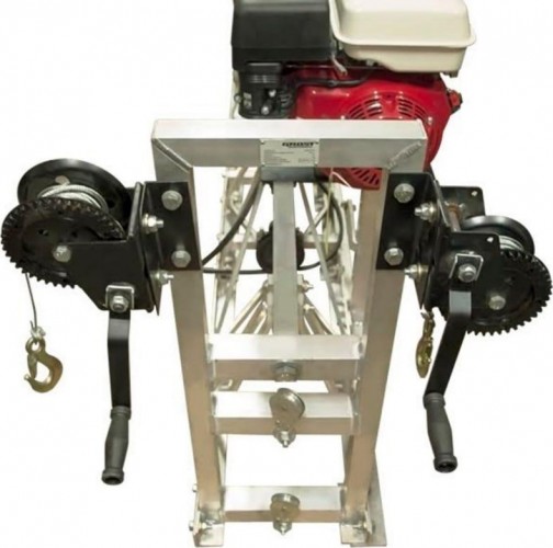 Головная секция 3 м виброрейки GROST SVR с двигателем Honda GX160 212180