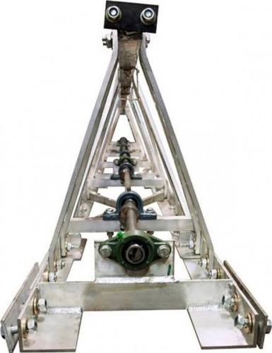 Головная секция 3 м виброрейки GROST SVR с двигателем Honda GX160 212180 - изображение 2