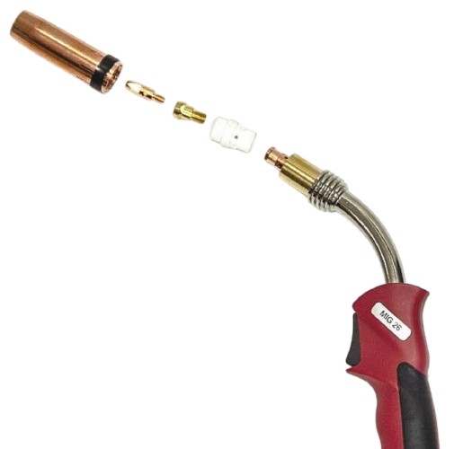 Горелка AURORA MIG 26 AIR COOL 290A 4m (60%) EURO 4m 12029 - изображение 3