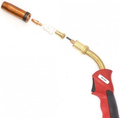 Горелка AURORA MIG 400 WATER COOL 400A 4m (60%) EURO 4m 12038 - изображение 3