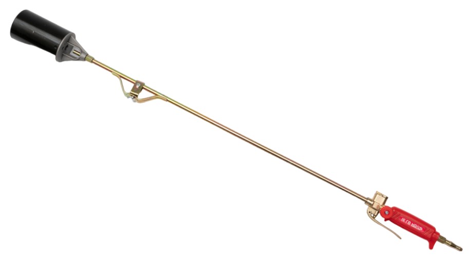 Горелка газовоздушная KRASS ГВ-121-Р для кровельных работ (ф 70 мм, L=1015 мм) рычажная 2117540