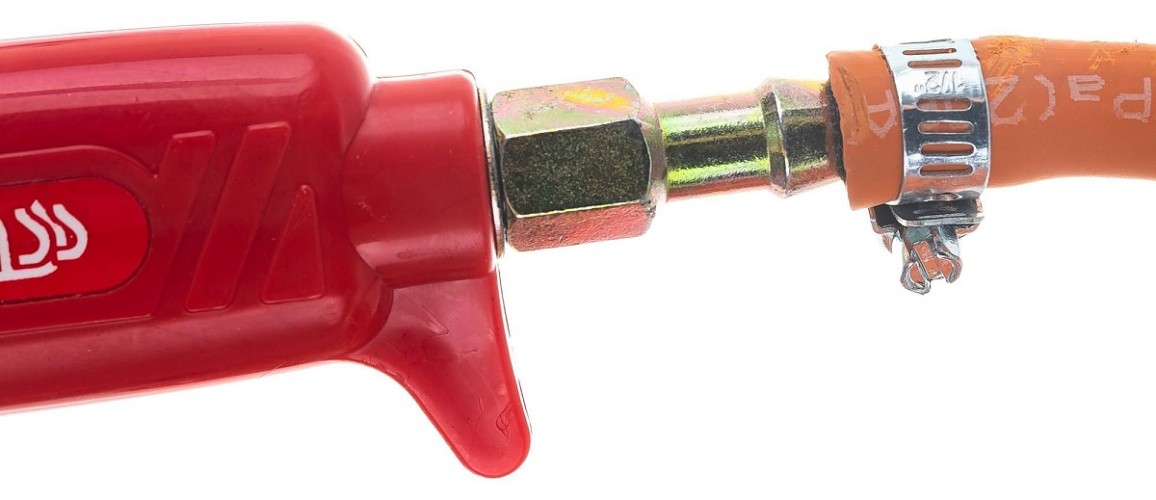 Горелка газовоздушная KRASS ГВ-100 с рукавом 3 м (M16x1,5 LH) вентильная 2631001 - изображение 3