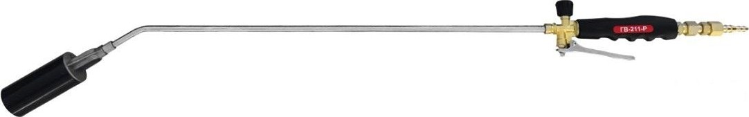 Горелка газовоздушная KRASS ГВ-211-Р противозакручиватель, рычажная 2630546